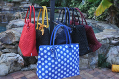 Quilted tote: